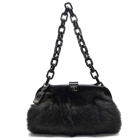 chanel black fur handbag|Chanel handbags black friday sale.